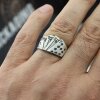 Silver Poker Ring, Playing Card Ring