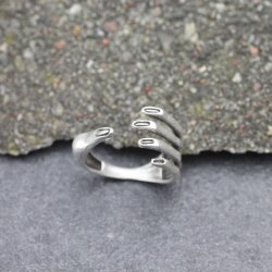 Skelettfinger Ring silber