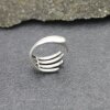 Skeletonfinger Ring silver