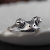 Frog Ring silver unisex