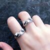 Frosch Ring silber unisex