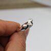 Frosch Ring silber unisex