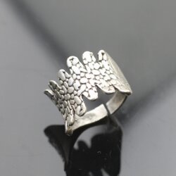 Reptilien Ring silber unisex