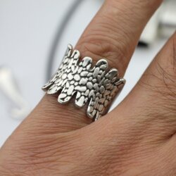 Reptiles Ring silver unisex