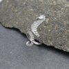 Seahorse Ring Seaanimal Silver Unisex