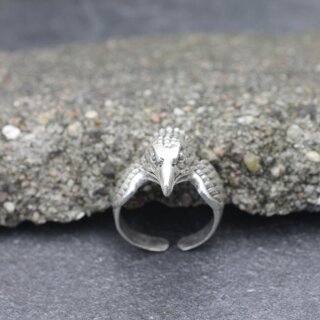 Eagle Ring Silver Unisex