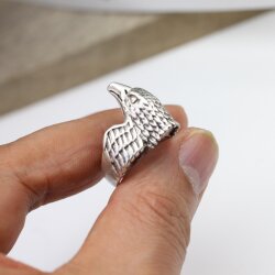 Adler Ring Silber Unisex