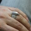 Adler Ring Silber Unisex