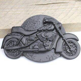 Gürtelschnalle Motorrad, Buckle Wechselschließe...