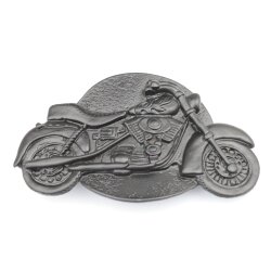 Matte Black Belt buckle Motorcycle, motorbike