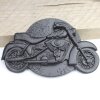 Gürtelschnalle Motorrad, Buckle Wechselschließe Gürtelschließe 40mm matt Schwarz