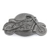 Gürtelschnalle Motorrad, Buckle Wechselschließe Gürtelschließe 40mm matt Schwarz