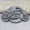 Gürtelschnalle Motorrad, Buckle Wechselschließe Gürtelschließe 40mm matt Schwarz