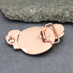 Gürtelschnalle Motorrad, Buckle Wechselschließe Gürtelschließe 40mm Rose Gold