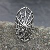 Spinnennetz Ring Silber Unisex