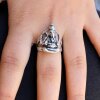 Ganesha Ring Silber Unisex