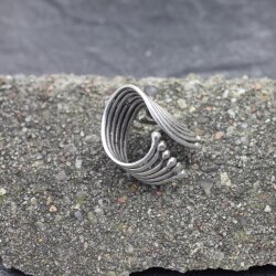 Spiral Ring Silber Unisex