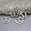 10 Faith Hope Love Charms Pendant Antique Brass