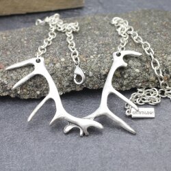 Deer Horn Necklace Antler Necklace