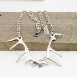 Deer Horn Necklace Antler Necklace