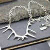 Deer Horn Necklace Antler Necklace