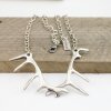 Deer Horn Necklace Antler Necklace