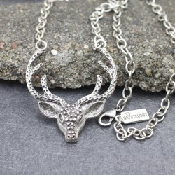 Deer Horn Necklace Antler Necklace