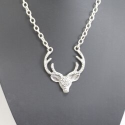 Deer Horn Necklace Antler Necklace