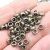 100 Metallperlen 6 mm Antik Messing