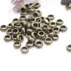 100 Antique Brass Metal Beads Specer 6 mm