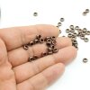 100 Antique Copper Metal Beads Specer 6 mm