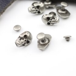 10 Skull, Deaths head Rivets