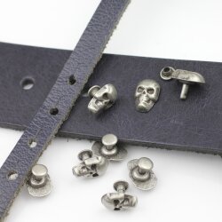 10 Skull, Deaths head Rivets