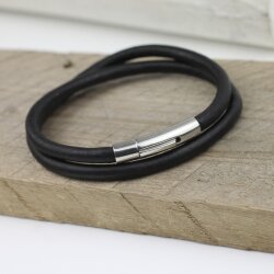 1 Stainless Steel Bracelet Clasp 5 mm Leather Bracelet Clasp