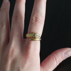 Gold Snake Ring