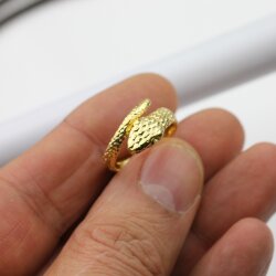 Gold Snake Ring