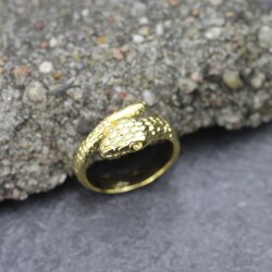 Gold Snake Ring