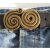 Antique Brass spiral belt buckle