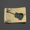 Antique Brass Guitar Belt Buckle