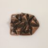 Antique Copper Pyramide Belt Buckle