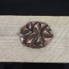 Antique Copper Pyramide Belt Buckle