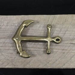 Antique Brass Anchor Belt Buckle