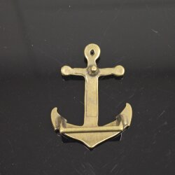 Antique Brass Anchor Belt Buckle