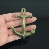 Antique Brass Anchor Belt Buckle