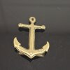 Antique Brass Anchor Belt Buckle