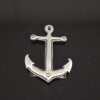 Rustic Silver Anchor Belt Buckle