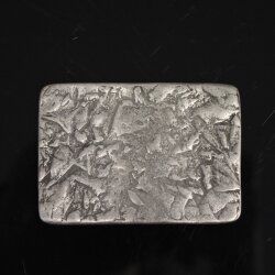 Rustic Silver square Belt buckle