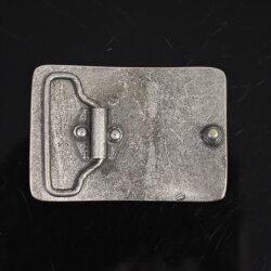 Rustic Silver square Belt buckle