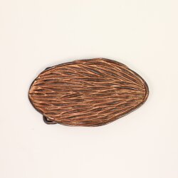 Rustic Copper Nature Themed Belt Buckle