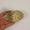 Gold Nature Themed Belt Buckle